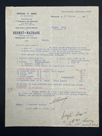 Facture Ancienne Argenture Et Dorure HERMET-MAURANE BRIOUDE Haute-Loire 1927 - 1900 – 1949