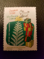Caledonia 2022 Caledonie Merry Christmas Best Wishes Bird Noel Oiseaux Aves 1v Mnh - Unused Stamps