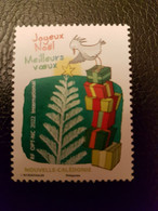 Caledonia 2022 Caledonie Merry Christmas Best Wishes Bird Noel Oiseaux Aves 1v Mnh - Ungebraucht