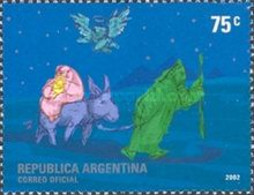 ARGENTINA - AÑO 2002 - Navidad - Christmas - Gebraucht