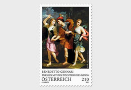 Austria 2021 Benedetto Gennari – Theseus With The Daughters Of Minos Stamp 1v MNH - Ungebraucht