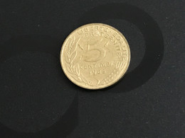 Münze Münzen Umlaufmünze Frankreich 5 Centimes 1985 - 5 Centimes