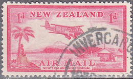 NEW ZEALAND  SCOTT NO C6  USED  YEAR  1941 - Luftpost