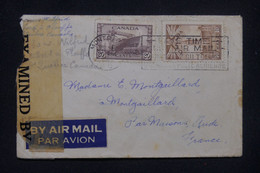 CANADA - Enveloppe De Montréal Pour La France Par Avion Avec Contrôle Postal - L 135149 - Lettres & Documents