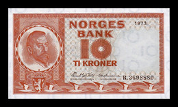 Noruega Norway 10 Kroner Christian Michelsen 1973 Pick 31f SC UNC - Norway