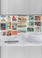 San Marino 2022 - Busta Racc. X L'Italia Affrancata Con 44 Stamps - Cartas & Documentos