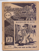 Tijdschrift Vlaamse Vlaamsche Filmkens - N° 573 - Bliksem Joe In Actie - Hoe, Van Waar En Door Wien? - Nele Herman 1942 - Giovani