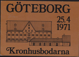 Zweden 1971, Göteborg Kronhusbodarna - Cartas & Documentos