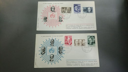 Belgie - Belgique FDC 973/78 - Uitvinders - 1955 - 1951-1960