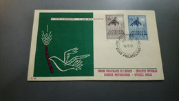 Belgie - Belgique FDC 1025/26 - Europa - 1957 - 1951-1960