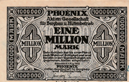 Eine Million Mark  PHOENIX 1923 - 1 Million Mark