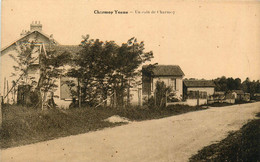 Charmoy * Route Et Un Coin Du Village - Charmoy