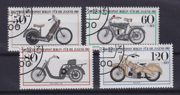 Berlin 694-697 Historische Motorräder Kompletter Satz ESST Ecke - Andere & Zonder Classificatie