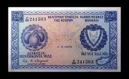 # # # Banknote Zypern (Cyprus) 250 Mils 1979 # # # - Chypre