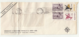 Confederacion De Organizaciones Turistica De La America Latina Company Letter Cover Posted 1961? B221201 - Brieven En Documenten