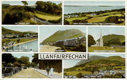 CAERNARVON - LLANFAIRFECHAN - 7 VIEWS  Gwy645 - Caernarvonshire