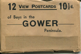 GLAMORGAN - SWANSEA - PACKET OF 12 VIEWS OF THE GOWER Glam249 - Glamorgan