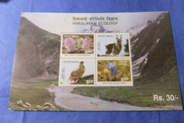 India 1996 Michel Block 7 Himalaya MNH - Blocks & Kleinbögen