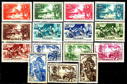 31) French Guinea: Stamps Issued By 1938 (+/o) LH/Used-Quality And Price In Your Opinion. - Autres & Non Classés