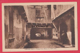 81 - L'ISLE SUR TARN----Vestige D'une Maison Du XIII° Siecle----cpsm Pf - Lisle Sur Tarn