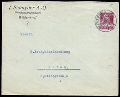 1922 SCHWEIZ SWITZERLAND 20r PRIVATE POSTAL STATIONERY - HORSE HAIR SPINNING - PFERDEHAARSPINNEREI - RARE - Horses