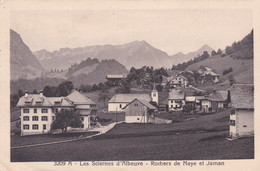 Les Sciernes D'Albeuve, Rochers De Naye Et Jaman - Albeuve