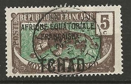 OUBANGUI N° 22 CACHET FORT-LAMY - Used Stamps