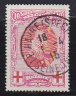 Belgie  .   OBP    .   133     .     O        .    Gestempeld     .   /   .   Oblitéré - 1914-1915 Croix-Rouge