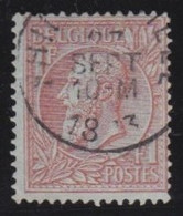 Belgie  .   OBP    .    51     .     O        .    Gestempeld     .   /   .   Oblitéré - 1884-1891 Leopold II