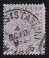 Belgie  .   OBP    .   41     .     O        .    Gestempeld     .   /   .   Oblitéré - 1883 Léopold II