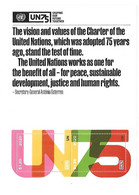 Nations Unies - ONU - 2020 - New York - Yvert** 1714 & 1715 En Feuille - 75 ème Anniversaire Des Nations Unies - - Ungebraucht