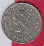 1 Unie Daalder  . Unie Van Utrecht  1979      (1016) - Pièces écrasées (Elongated Coins)