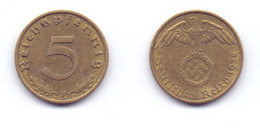 Germany 5 Reichspfennig 1938 F 3rd Reich - 5 Reichspfennig