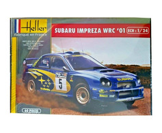 Heller - SUBARU IMPREZA WRC 2001 Maquette Kit Plastique Réf. 80761 NBO Neuf 1/24 - Voitures