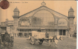 76 - Carte Postale Ancienne De  LE HAVRE    La Gare - Station