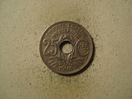 MONNAIE FRANCE 25 CENTIMES 1918 LINDAUER - 25 Centimes