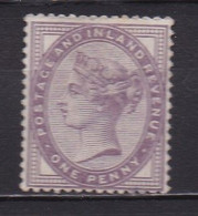 UK 1881 Mint Hinged Stamp(s)  Victoria 1d Violet Nr. 65, Scan 14006 - Unused Stamps