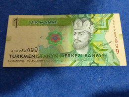 TÜRKMENİSTAN- - 1 MANAT - Turkmenistan