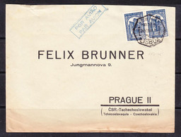 EX-PR-22-11 (LTS-45)  AVIA R-LETTER  FROM LISBOA,PORTUGAL TO PRAHA, CZECHOSLOVAKIA. - Brieven En Documenten