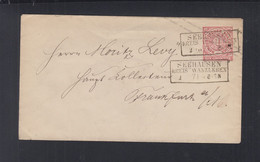 NDP Umschlag 1871 Seehausen Wanzleben - Postal  Stationery