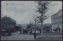 +++ CPA - AUBEL - Place De La Perche - Carte Animée - Attelage Cheval  // - Aubel