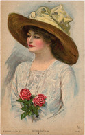 PC ARTIST SIGNED, CLARENCE F. UNDERWOOD, ROSABELLA, Vintage Postcard (b45128) - Underwood, Clarence F.