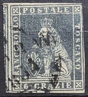 TOSCANA 1851 - Canceled - Sc# 7 - Toscane