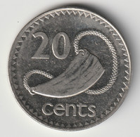 FIJI 1990: 20 Cents, KM 53a - Fidji