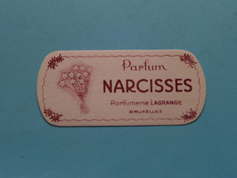 Parfum " NARCISSES " Lagrange Bruxelles ( Voir / Zie Photo Pour Detail ) ! - Antiquariat (bis 1960)