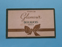 Parfum GLAMOUR Bourjois Paris ( Voir / Zie Photo Pour Detail ) ! - Vintage (until 1960)