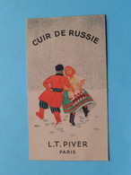 CUIR DE RUSSIE - L T Piver Paris ( Voir / Zie Photo Pour Detail ) ! - Antiquariat (bis 1960)