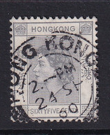 Hong Kong: 1954/62   QE II     SG186      65c       Used - Usati