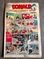 HARDI Présente DONALD N° 156 GUY L'ECLAIR Pim Pam Poum TARZAN MANDRAKE Luc Bradefer Le Pere LACLOCHE 19/03/1950 BE - Donald Duck