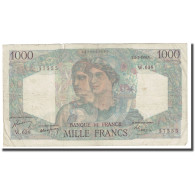 France, 1000 Francs, Minerve Et Hercule, 1950, 1950-03-02, TB, Fayette:41.31 - 1 000 F 1945-1950 ''Minerve Et Hercule''